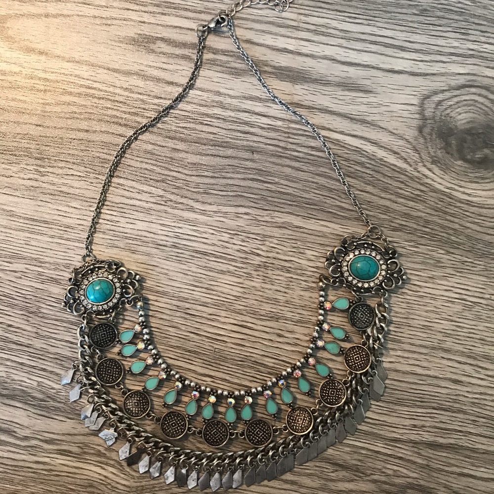 Turquoise Statement Necklace